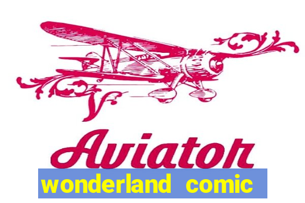 wonderland comic studio alphabet